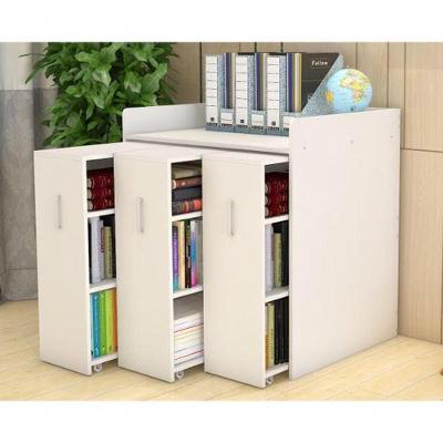 Armário De Escritório Com 3 Gavetas 100% Mdf (livros Estante Organizador)