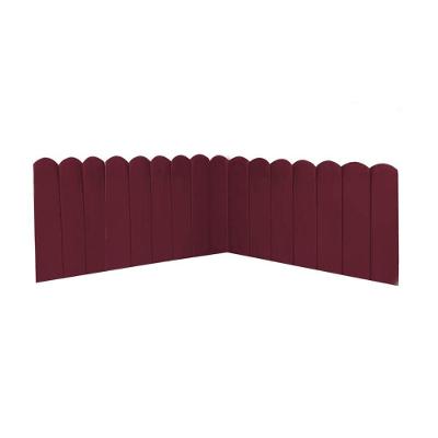Cabeceira Painel Cama Queen Box Nuvem Suede Sandy 160 Cm Cor:bordô