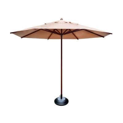 Ombrelone Guarda Sol Piscina Casa Praia Base Preto 300Cm