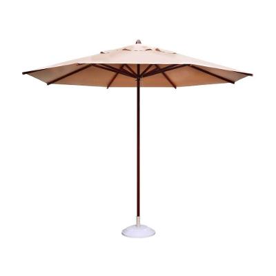 Ombrelone Guarda Sol Piscina Casa Praia Base Branco 240Cm