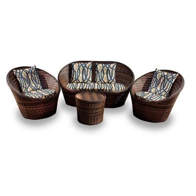 Conjunto De Sofá Bola 1 Sofá + 2 Poltronas + 1 Mesa Centro