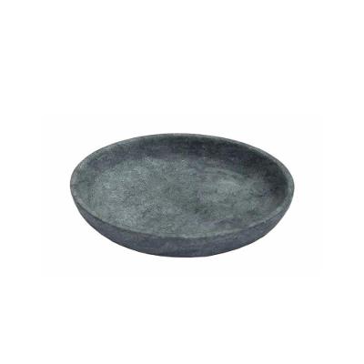 Prato Fundo Para Massa E Sopa Em Pedra Sabão Borda Alta 28Cm