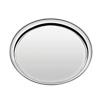 Bandeja Tramontina Service Em Aço Inox Redonda 40 Cm