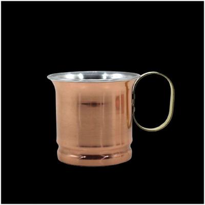 Caneca Mexicana Moscow Mule Drinks Cobre Alça Bronze 470Ml