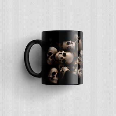 Caveiras - Caneca De Qualidade Premium