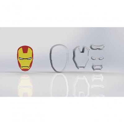 Cortador Heróis - Homem De Ferro Modular 6 Cm