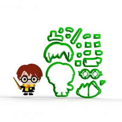 Cortador Harry Potter Cute Corpo Modular 6 Cm