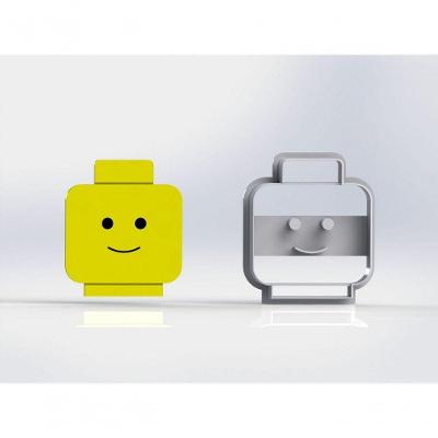 Cortador Lego - Rosto 6 Cm