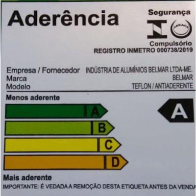 Assadeira Antiaderente Retangular Nº4 38x27x6 5,3l Belmar
