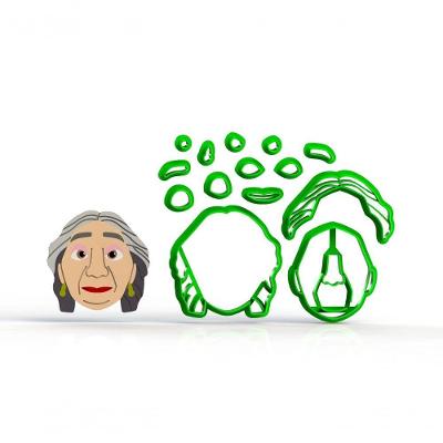 Cortador Encanto - Abuela Alma Modular Vovó 6 Cm