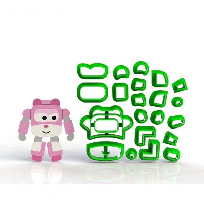 Cortador Super Wings -Dizzi Modular 6 Cm