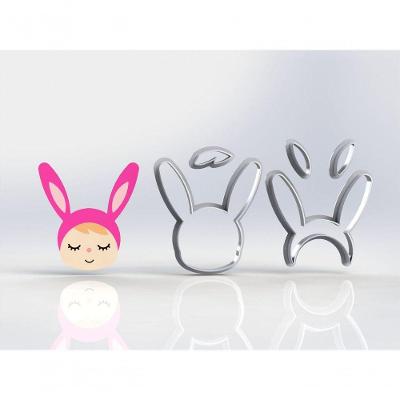Cortador Metoo Da Lol - Boneca Coelha Modular 6 Cm