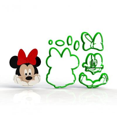Cortador Minnie Apaixonada - Modular 8 Cm