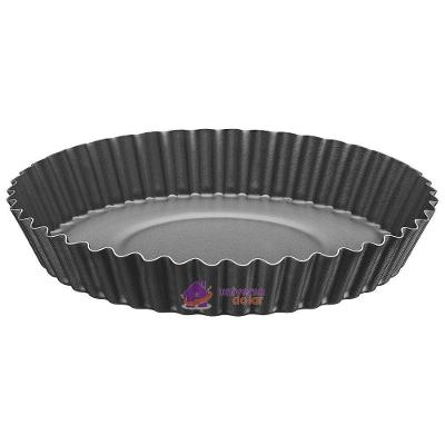 Forma Redonda Para Torta E Bolo Alumínio Antiaderente Starflon T1 Grafite 24 Cm 1,4 L