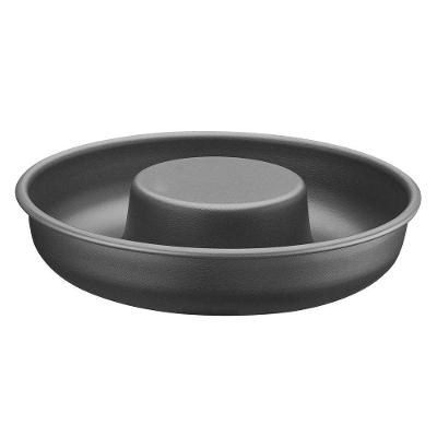 Forma Para Bolo Alumínio Com Revestimento Antiaderente Starflon Grafite 24 Cm 1,4 L