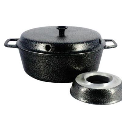 Forma Para Bolo Craqueada Com Cone Alumínio Fundido 26cm