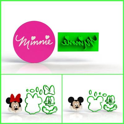 Cortador Kit Mickey E Minne 6 Cm