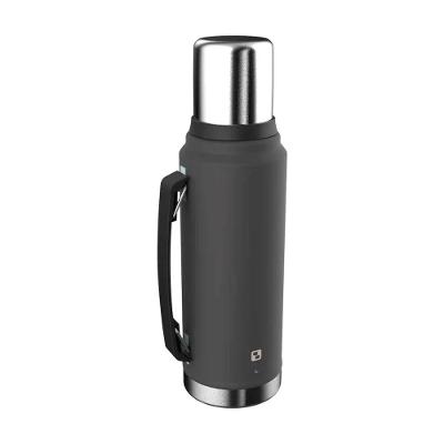 Garrafa Térmica 1 Litro Everest Cinza Soprano Em Aço Inox