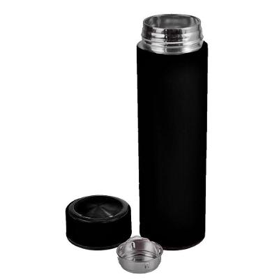 Garrafa Térmica Inteligente De Inox 500ml C/sensor Preto
