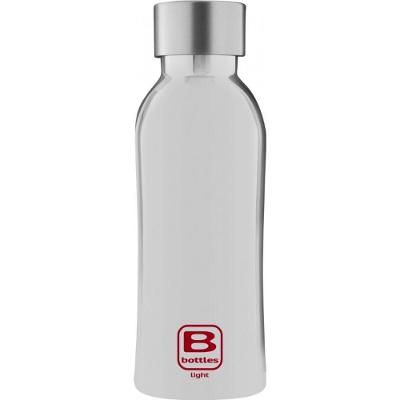 Garrafa Térmica 530ml Squeeze Academia Prata Light Bugatti