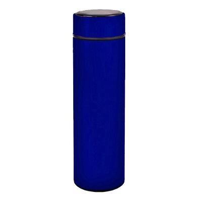 Garrafa Térmica Inteligente De Inox 500ml C/sensor Azul