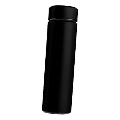 Garrafa Térmica Inteligente De Inox 500ml Led Preto