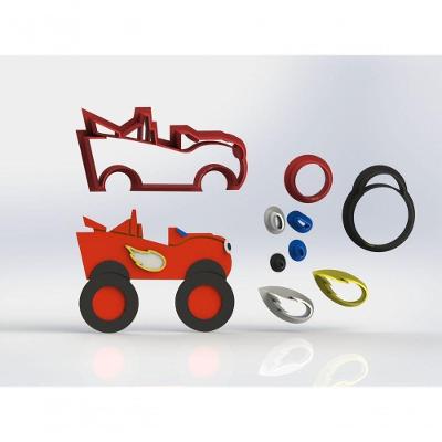 Cortador Blaze Carro Modular 6 Cm