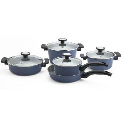 Conjunto De Panelas Neoflam Reverse Aluminio Azul 5 Peças