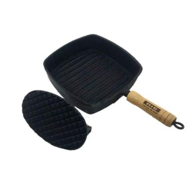 Jogo Amassador de Carnes e Cook Grill Ferro Fundido