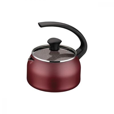 Chaleira Tramontina Paris Texture Em Alumínio Vermelho 1,9