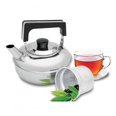 Chaleira Aço Inox Com Filtro Para Chá 1 Litro Ravinox 000610