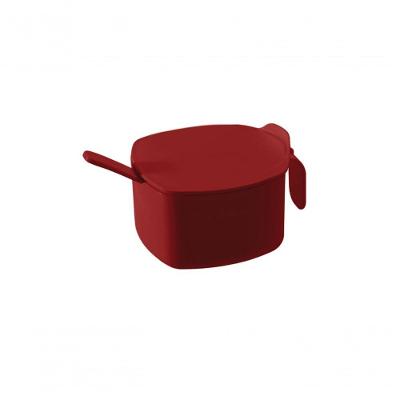 Açucareiro Due Casual 14,8 X 10,8 X 7,6 Cm 300 Ml Vermelho Bold Coza