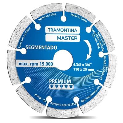 Disco Diamantado Segmentado 4.3/8" Tramontina Premium Tramontina