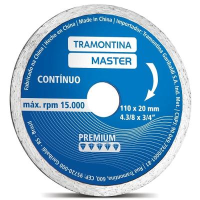 Disco Diamantado Contínuo 4.3/8" Tramontina Premium Tramontina