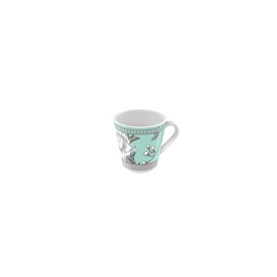 Xícara Café Tramontina Helen Em Porcelana Decorada 70 Ml Tramontina