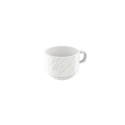 Xícara Chá Tramontina Marie Em Porcelana Decorada 240 Ml Tramontina