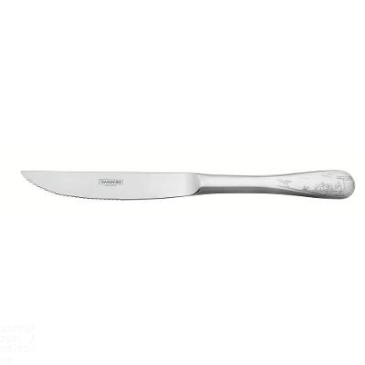 Faca Para Churrasco Tramontina Classic Forjada Em Aço Inox Com Gravação Tramontina