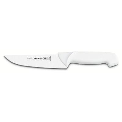 Faca Para Carne 6" Tramontina Com Cabo Branco Tramontina