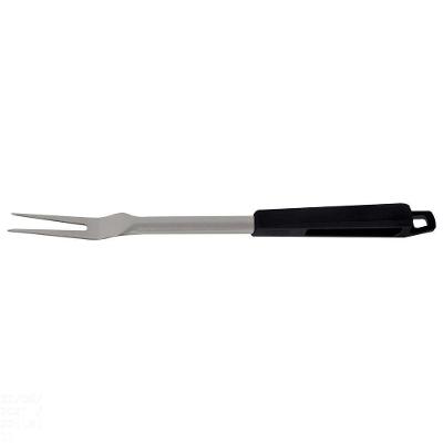 Garfo Trinchante Churrasco Black Com Lâmina Em Aço Inox E Cabo De Polipropileno Preto
