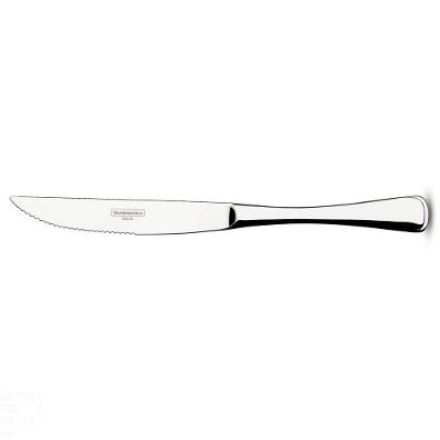 Faca Para Churrasco Tramontina Mônaco 9mm Em Aço Inox Forjado Acabamento Alto Brilho Tramontina