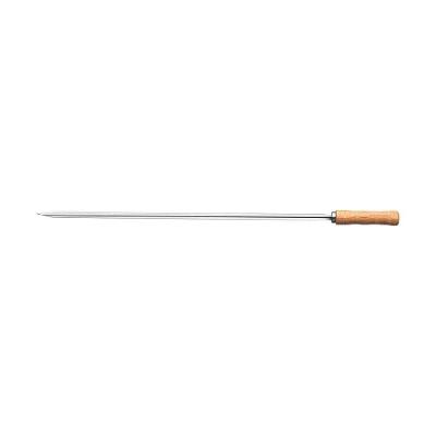Espeto Para Churrasco Tramontina Com Lâmina Em Aço Inox E Cabo De Madeira 85 Cm Tramontina
