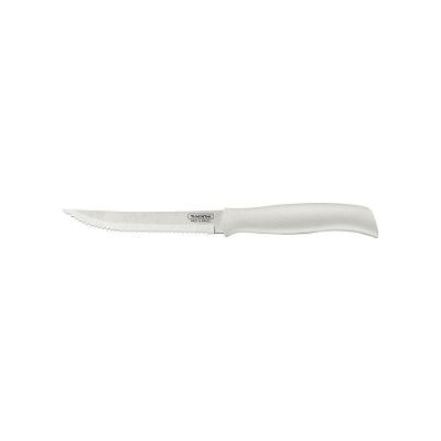Faca Para Churrasco E Frutas Profit Com Lâmina Em Aço Inox E Cabo De Polipropileno Branco