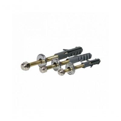 Parafuso Sanit Latonado Luxo Bucha 10 02Pcs Blister