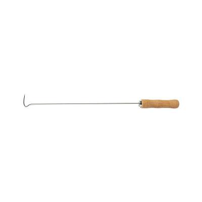 Gancho Para Churrasco Tramontina Com Lâmina Em Aço Inox E Cabo De Madeira Natural 55 Cm Tramontina