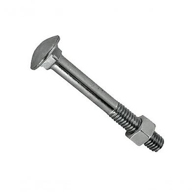 Parafuso Frances Zinc C/porca C 5/16equot;x3.1/2equot; 100p