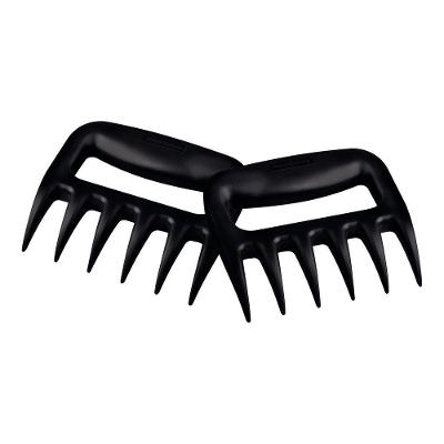 Conjunto De Garras Para Churrasco Tramontina Em Abs Preto 02 Peças Tramontina