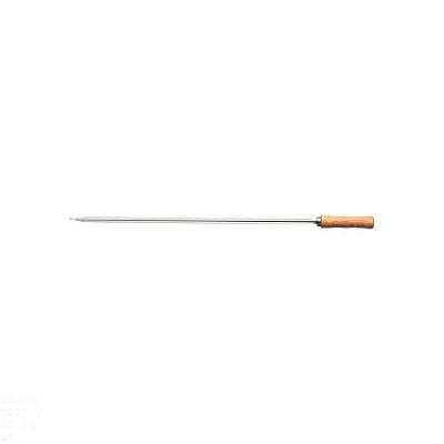 Espeto Para Churrasco Tramontina Com Lâmina Em Aço Inox E Cabo De Madeira 65 Cm Tramontina