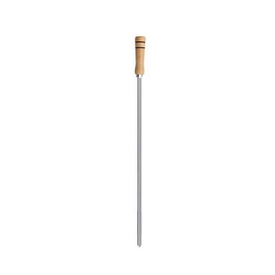 Espeto De Churrasco Com Cabo De Madeira - Stolf 65cm
