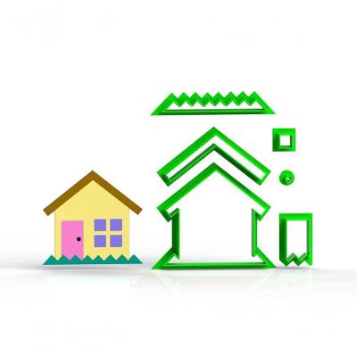 Cortador Casinha Mod 2 Modular Tamanho 6 Cm
