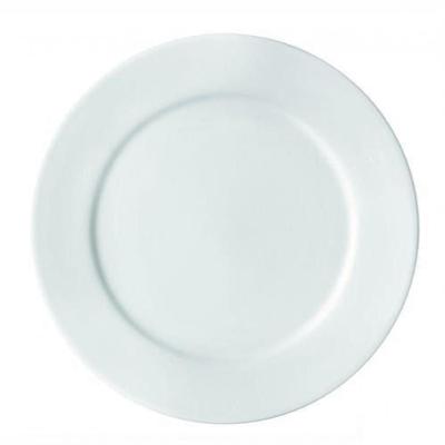Kit Com 10 Prato Sobremesa Porcelana 18,5 Cm Bar Hotel